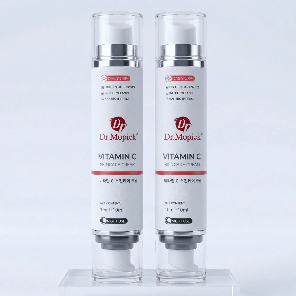 Vitamin C & Niacinamide Face Serum, a Moisturizing Beauty Product That Brightens Dull Skin for a Fresh Glow - Dual Chamber Complex for Day & Night Use, All Skin Types, Hydrate, Face Care Products
