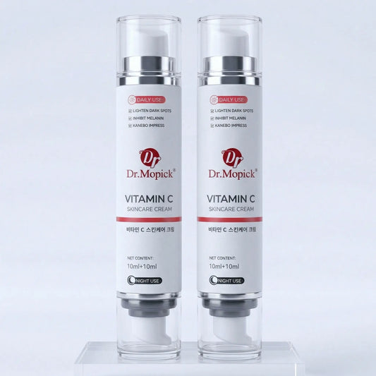 Vitamin C & Niacinamide Face Serum, a Moisturizing Beauty Product That Brightens Dull Skin for a Fresh Glow - Dual Chamber Complex for Day & Night Use, All Skin Types, Hydrate, Face Care Products