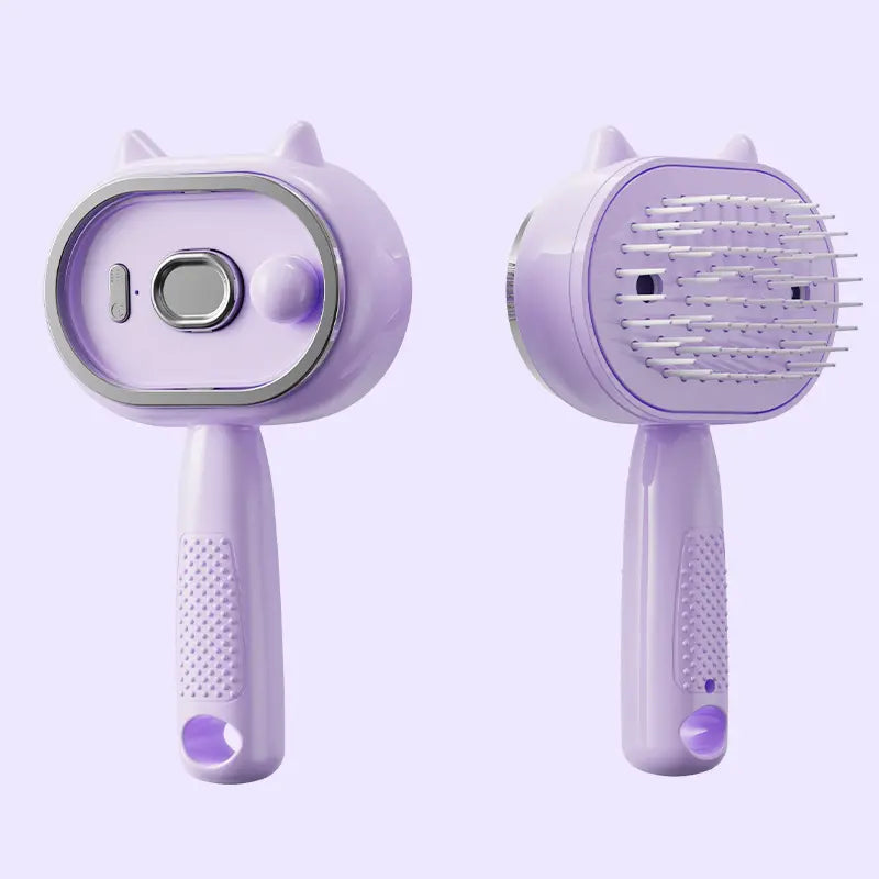 2026 New Electric Steam Brush, Electric Steam Brushs for Hair, Rechargeable Steam Hair Straightener, Detangling Steams Brush, Reduce Frizz, Nourishes Hairs, Anti-Static