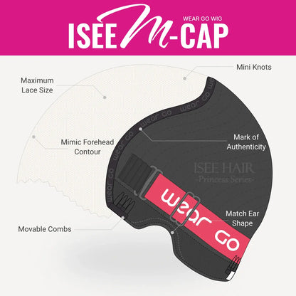 【NEW】ISEE HAIR Honey Brown Kinky Curly Wig – 9X6 M-Cap Wear & Go Glueless Human Hair Wig with Invisifit Strap,Pre-Cut Lace & Pre-Plucked Hairline Beginner Friendly Natural Volume Curly Lace Front Wig Summer Hairstyles#Summerwins #Dealsforyoudays Campinges