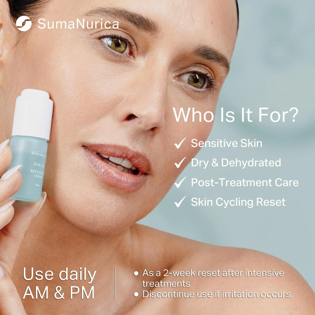 [Sumanurica] Ghk-Cu Repairing Serum – Calm Redness & Strengthen Skin Barrier