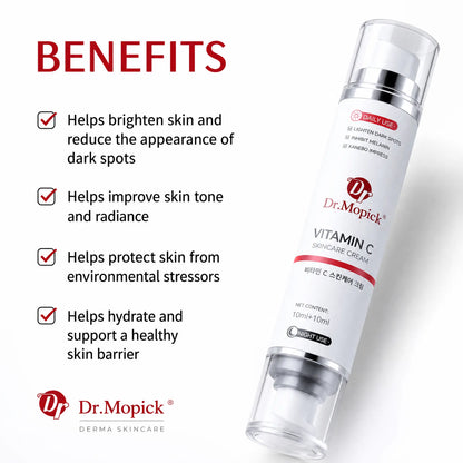 Vitamin C & Niacinamide Face Serum, a Moisturizing Beauty Product That Brightens Dull Skin for a Fresh Glow - Dual Chamber Complex for Day & Night Use, All Skin Types, Hydrate, Face Care Products